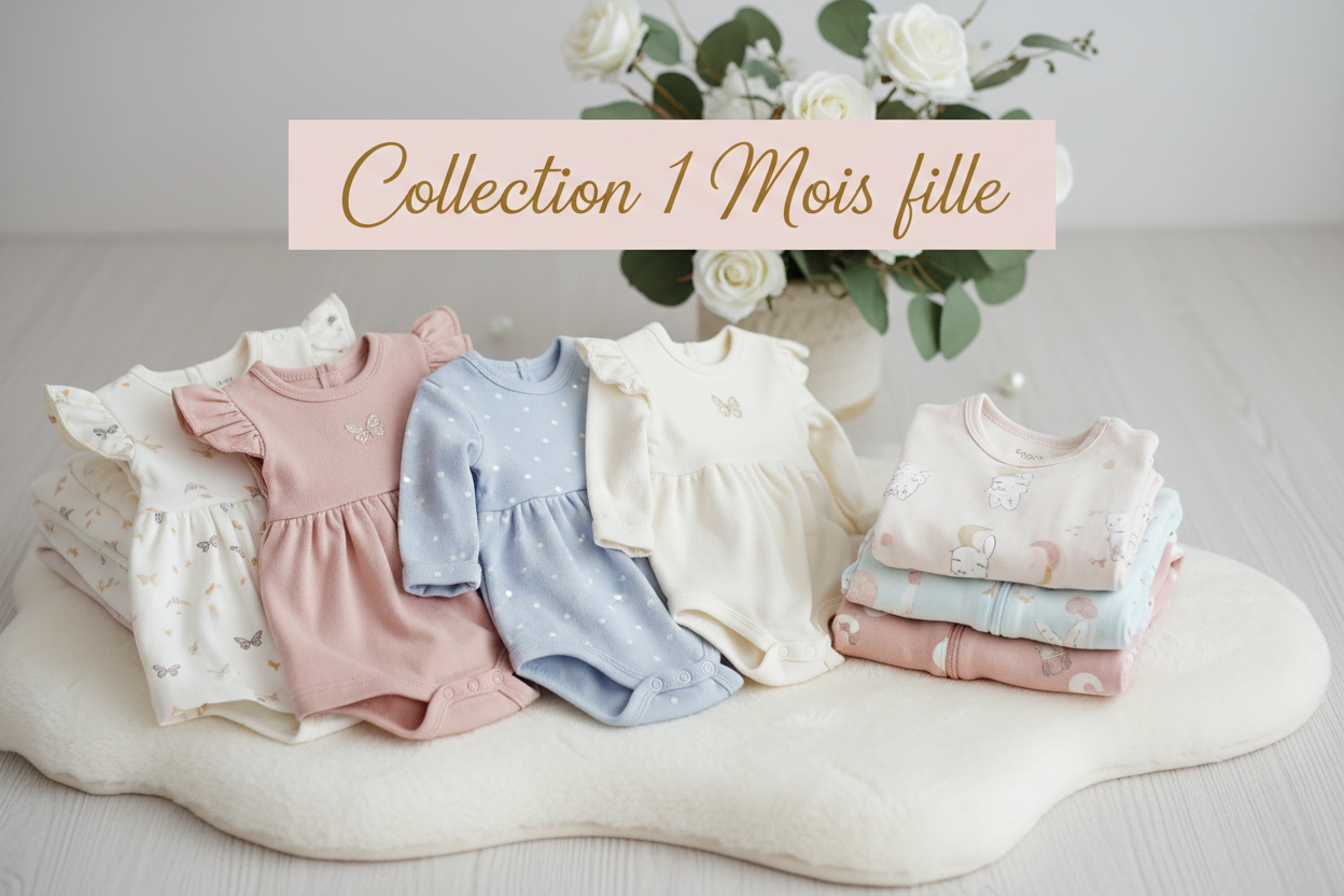 Vêtements 1 Mois - Fille