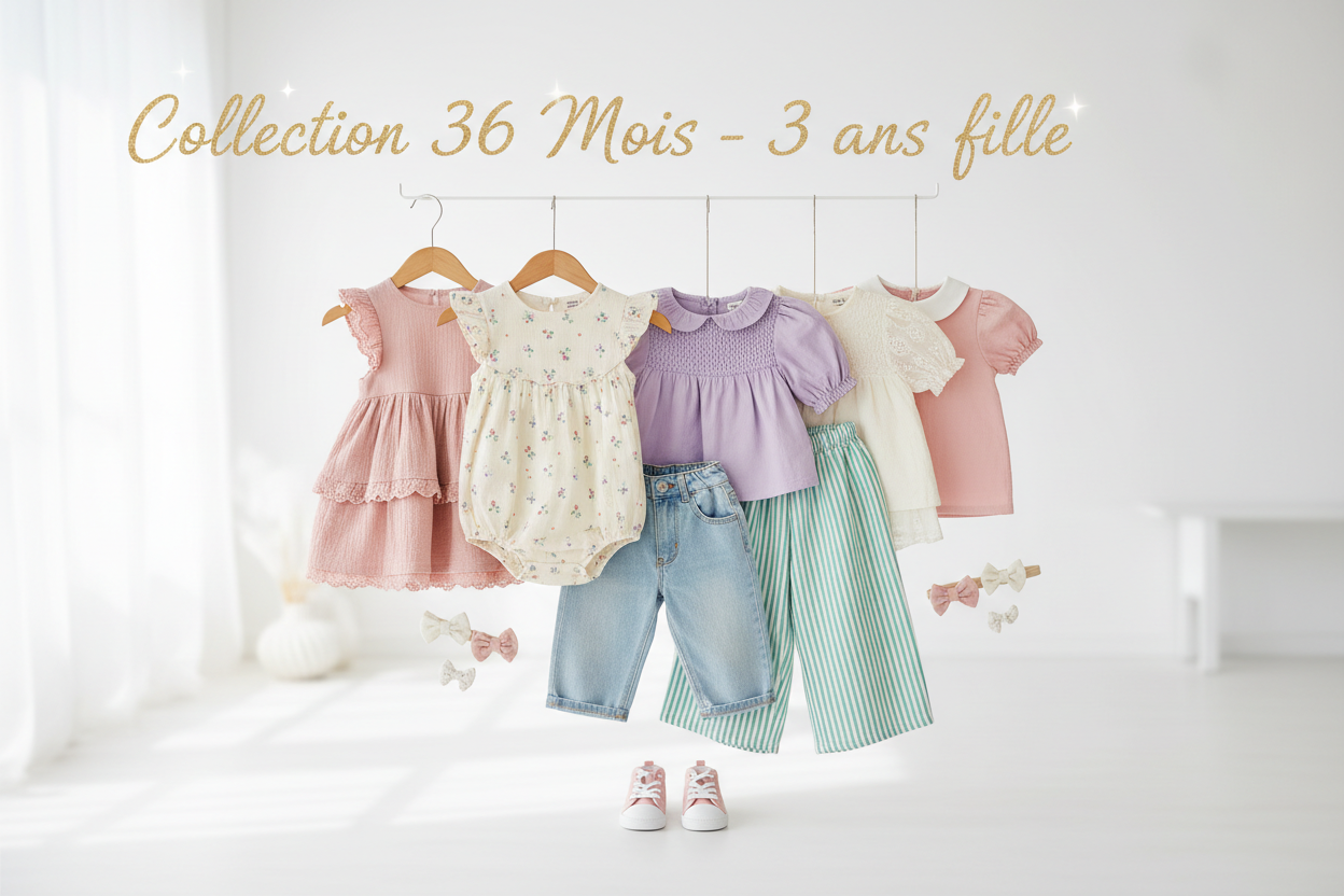 Vêtements bébé fille 3 ans d'occasion