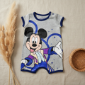 Barboteuse Mickey Disneyland Paris gris marine – fond bohème