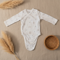 Body blanc hérissons Kiabi – fond bohème