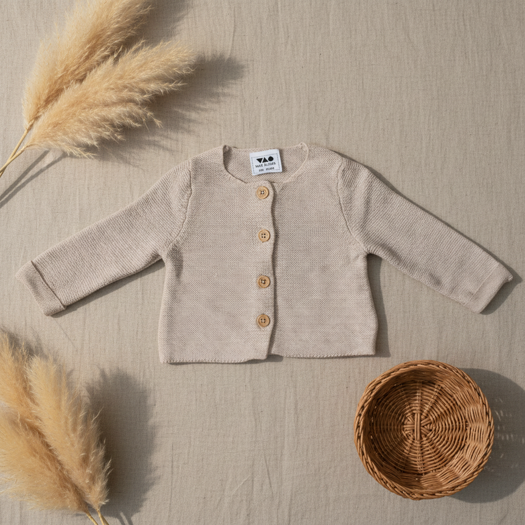 Cardigan beige doré Tape à l'œil – fond bohème