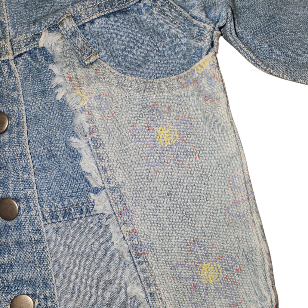 Veste en jean souple Kid Wapi