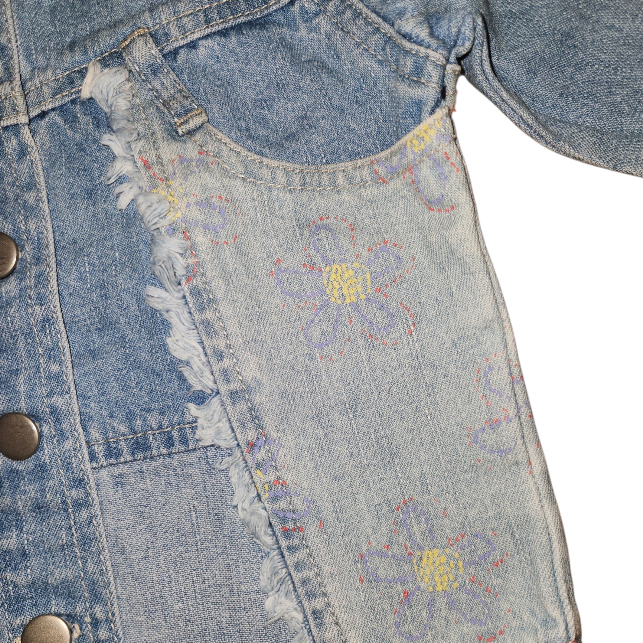Veste en jean souple Kid Wapi