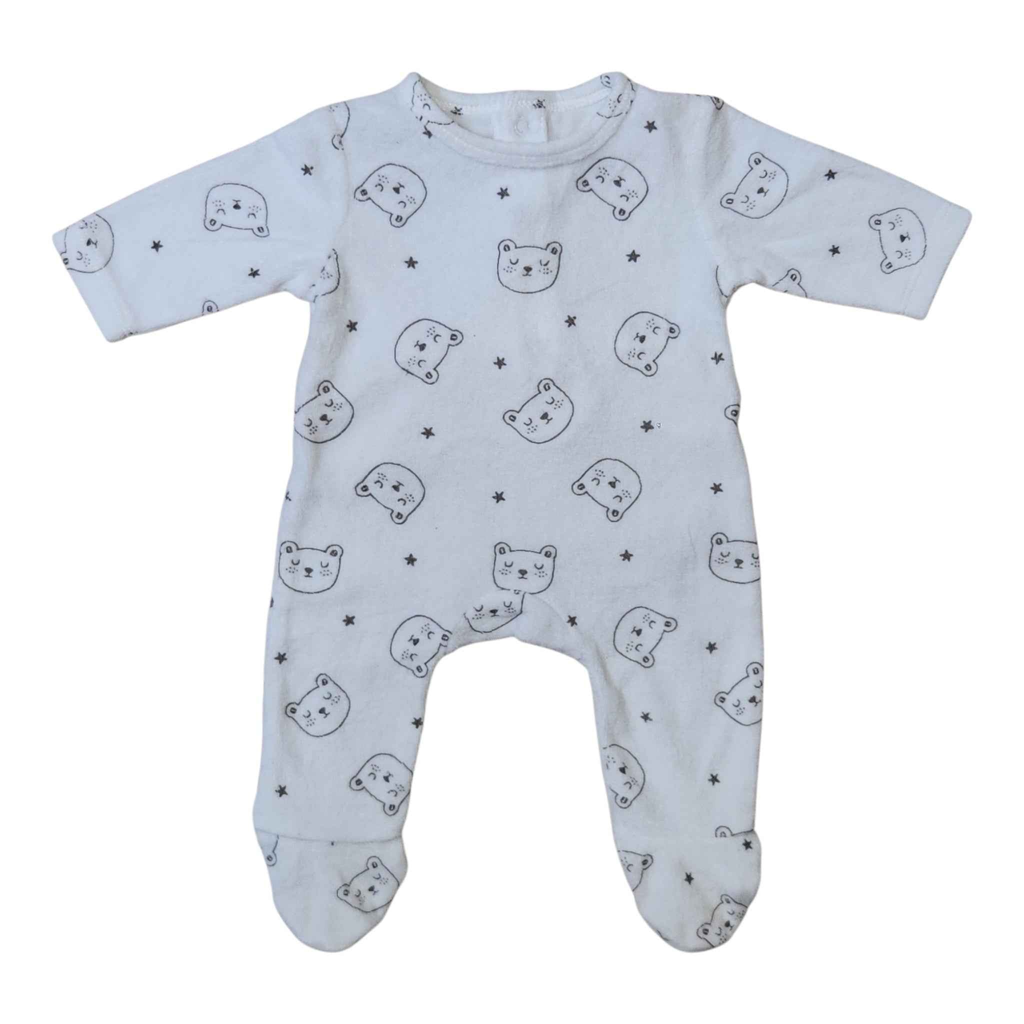 Pyjama en velours Tex