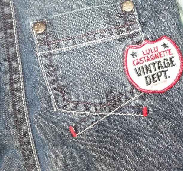 Salopette en jean souple Lulu Castagnette