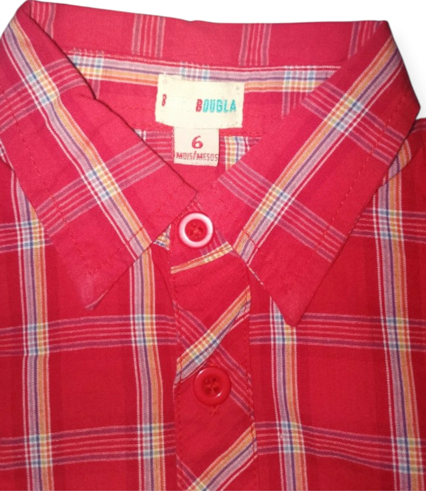 Chemise manches longues rayée Bougli Bougla