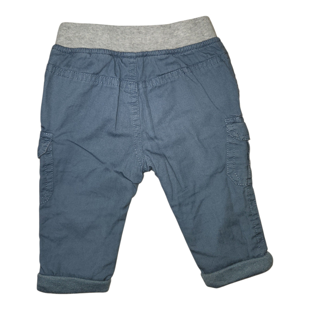 Pantalon cargo gris Gémo