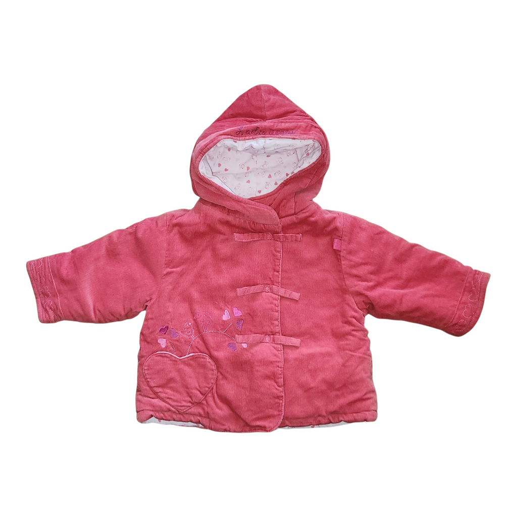 Manteau en velours côtelé Les Chatounets