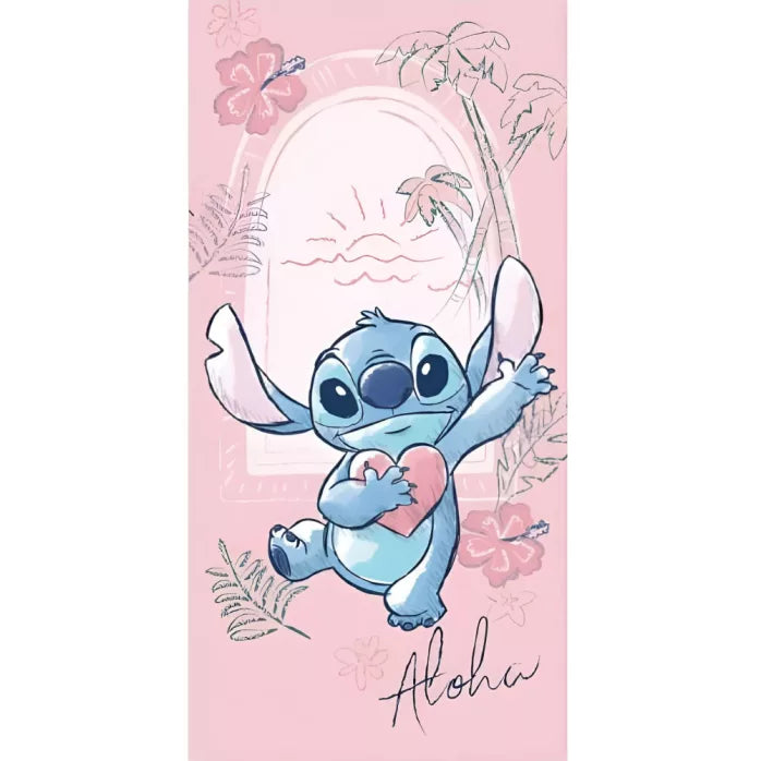 Serviette de bain - drap de plage Stitch Disney