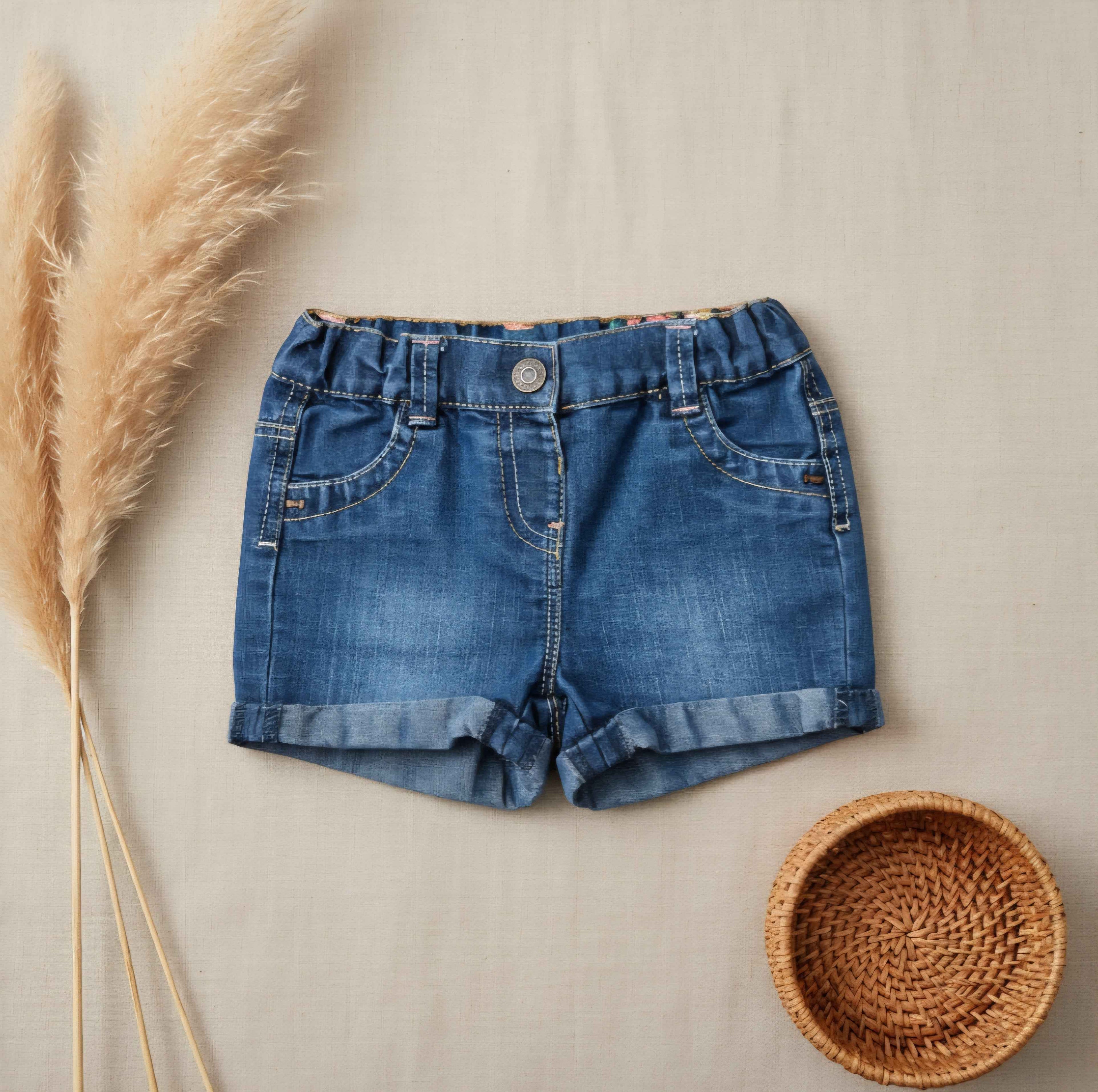 Short en jean Kiabi