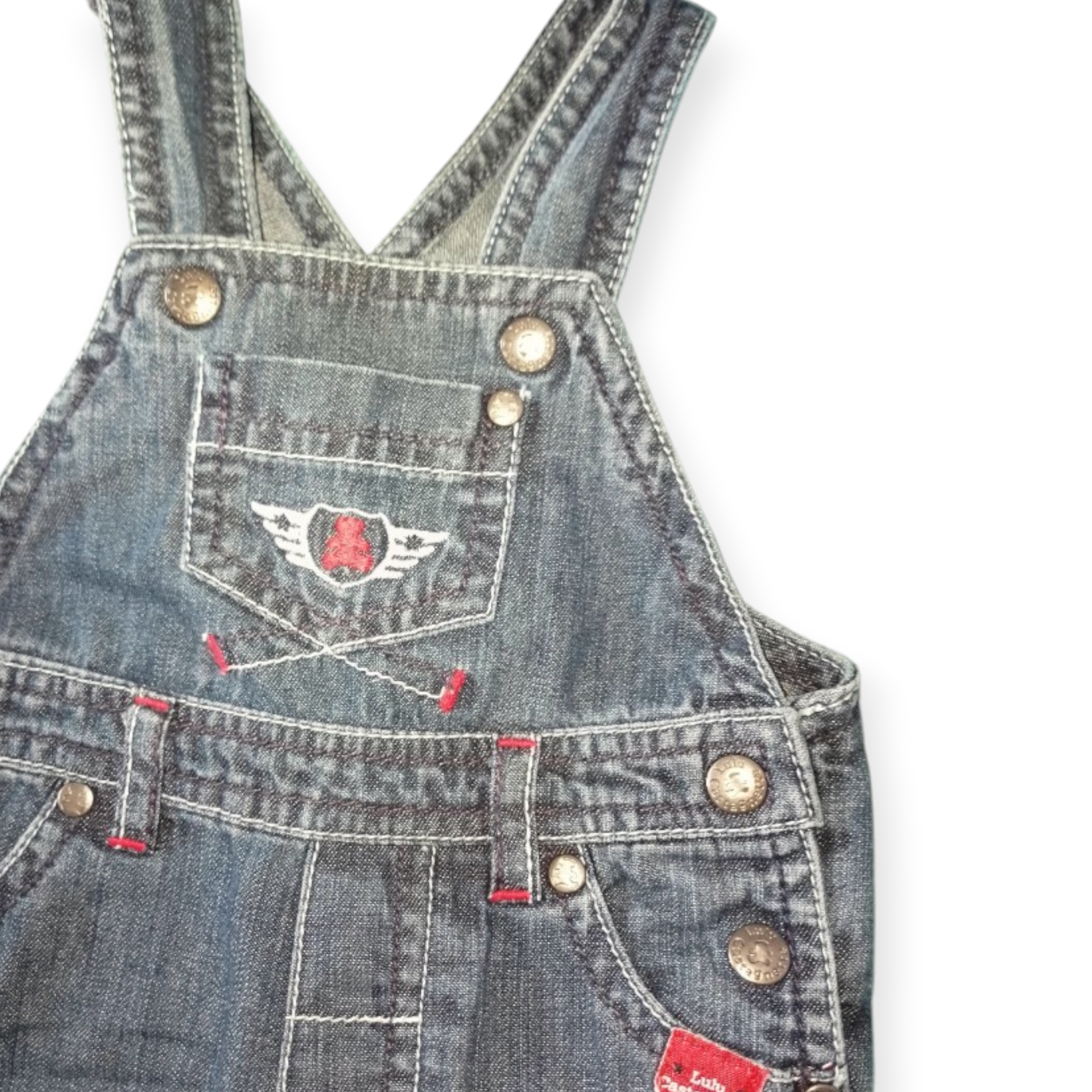 Salopette en jean souple Lulu Castagnette