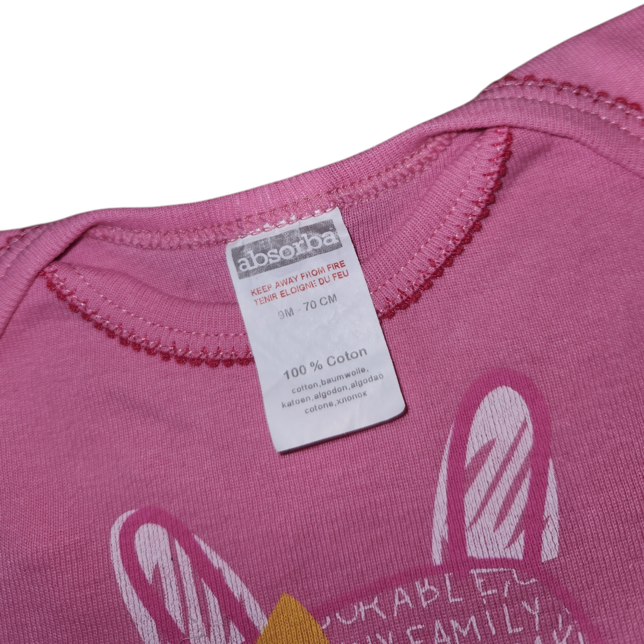 Body manches courtes Absorba