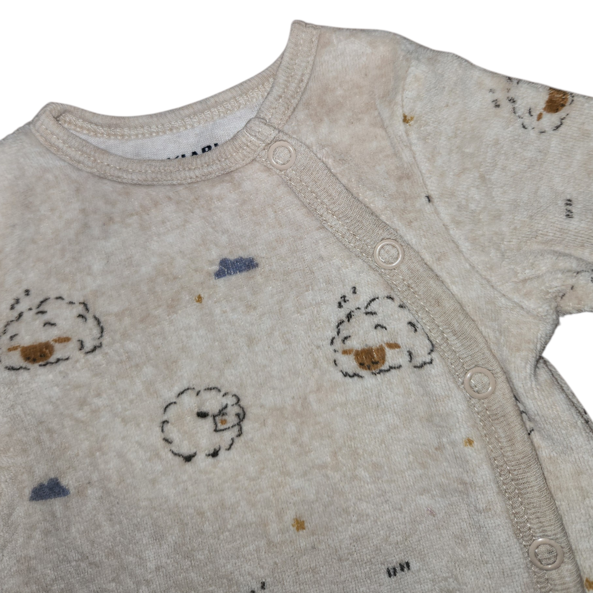 Pyjama velours Kiabi