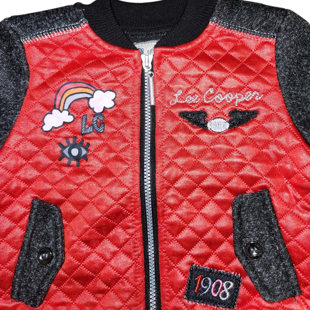Gilet zippé fille Lee Cooper