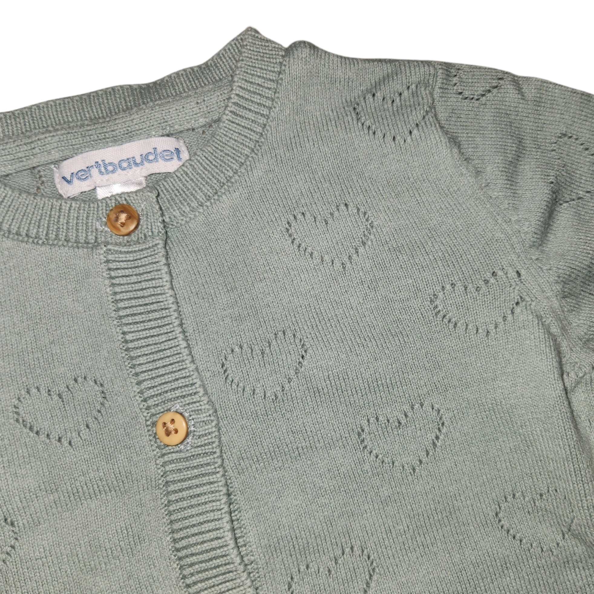 Gilet pointelle Vertbaudet