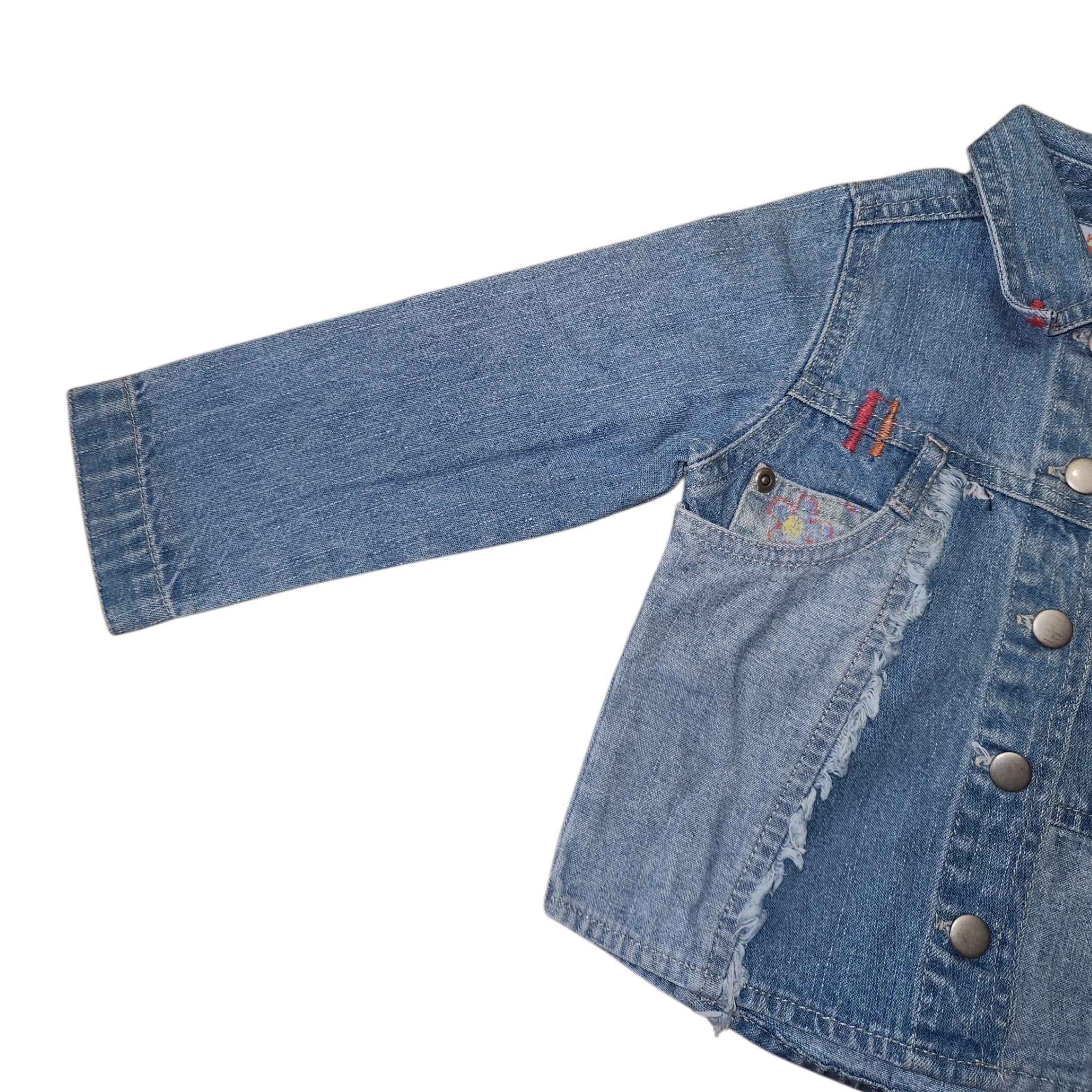 Veste en jean souple Kid Wapi