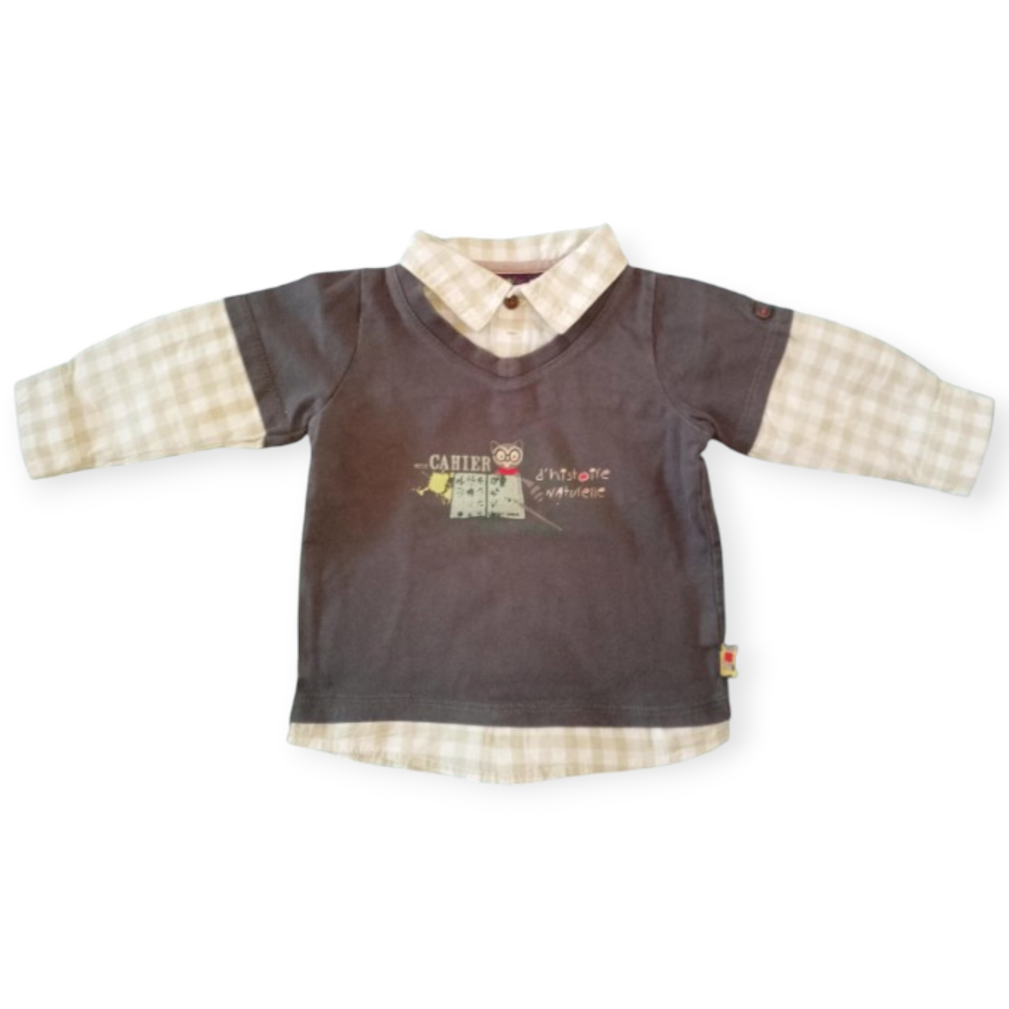 T-shirt manches longues 2en1 Sergent Major