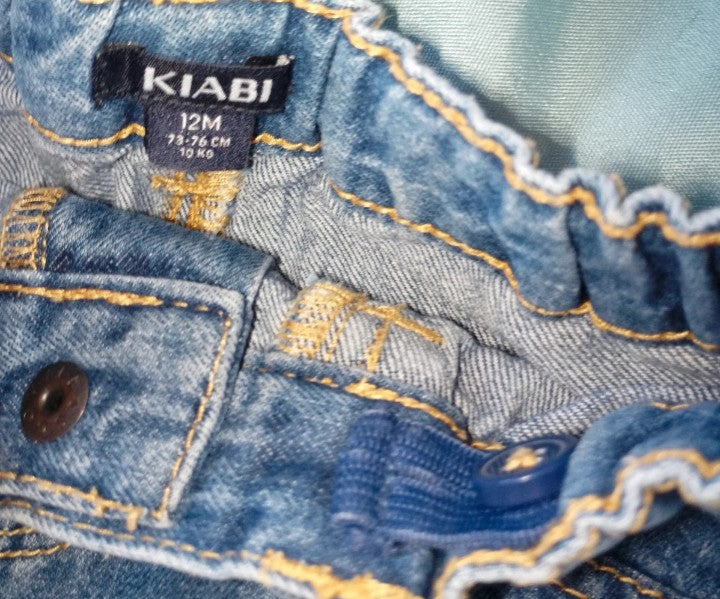 Jean taille réglable Kiabi
