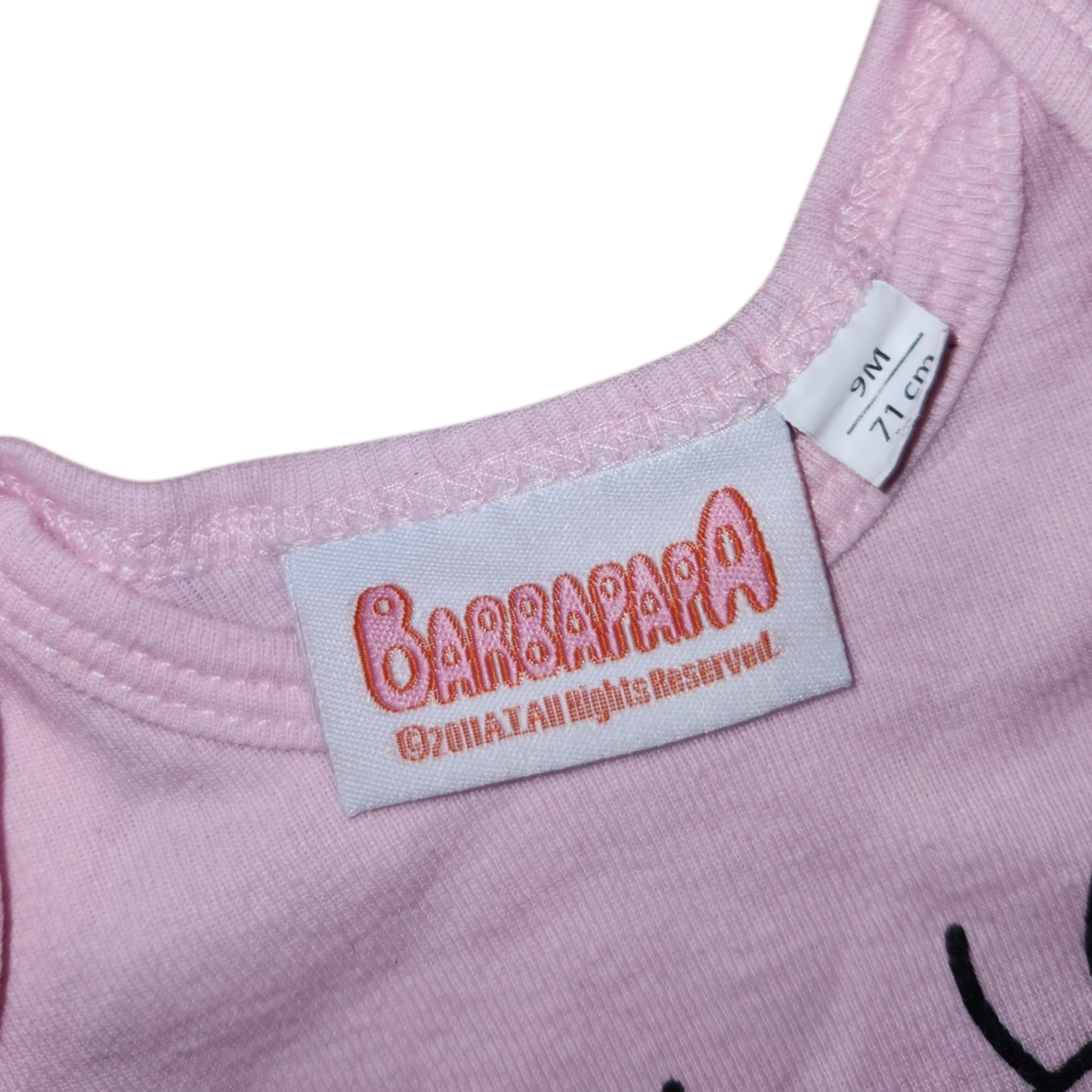 Body manches courtes Barbapapa