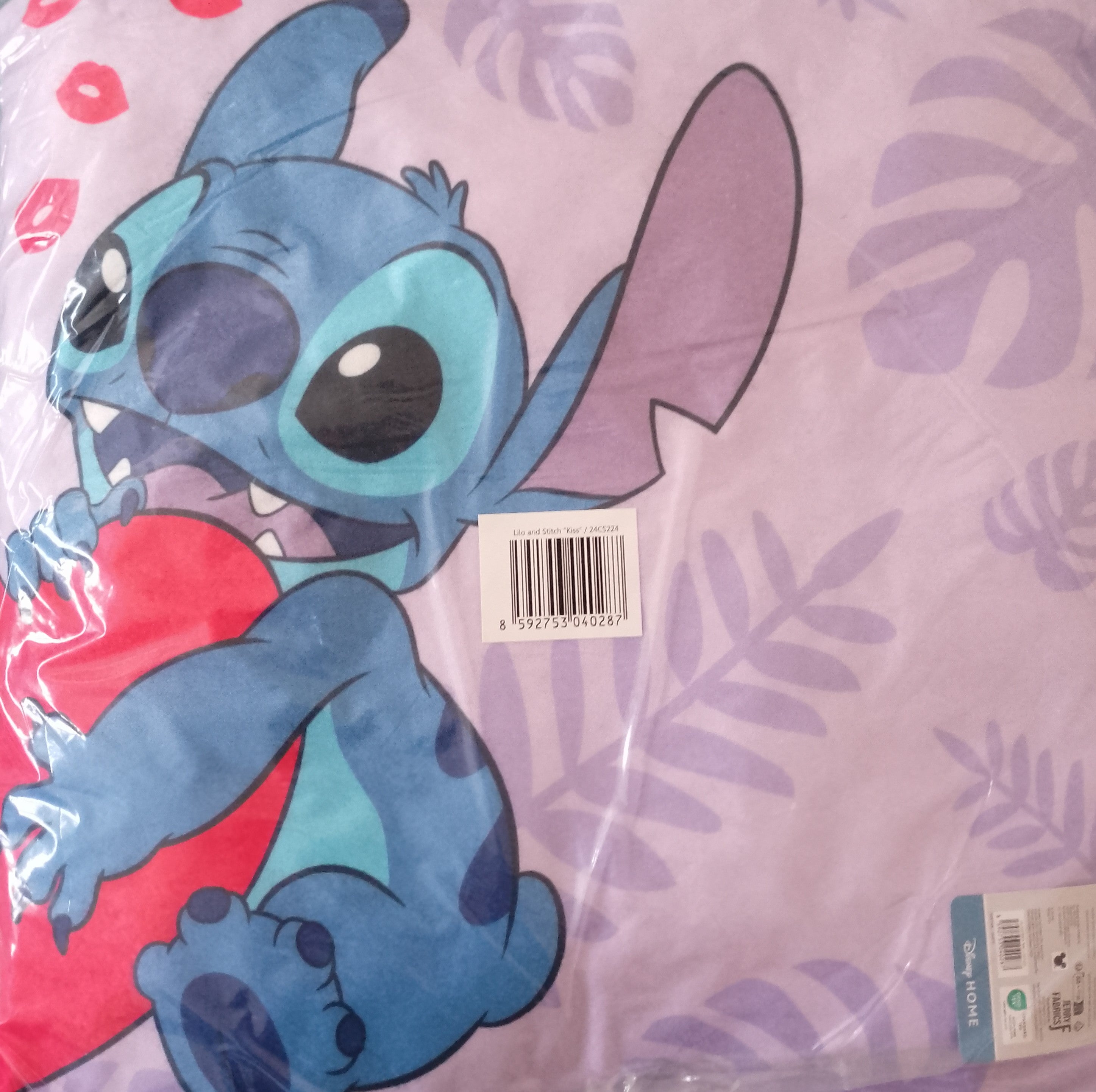 Coussin décoratif Angel et Stitch Disney
