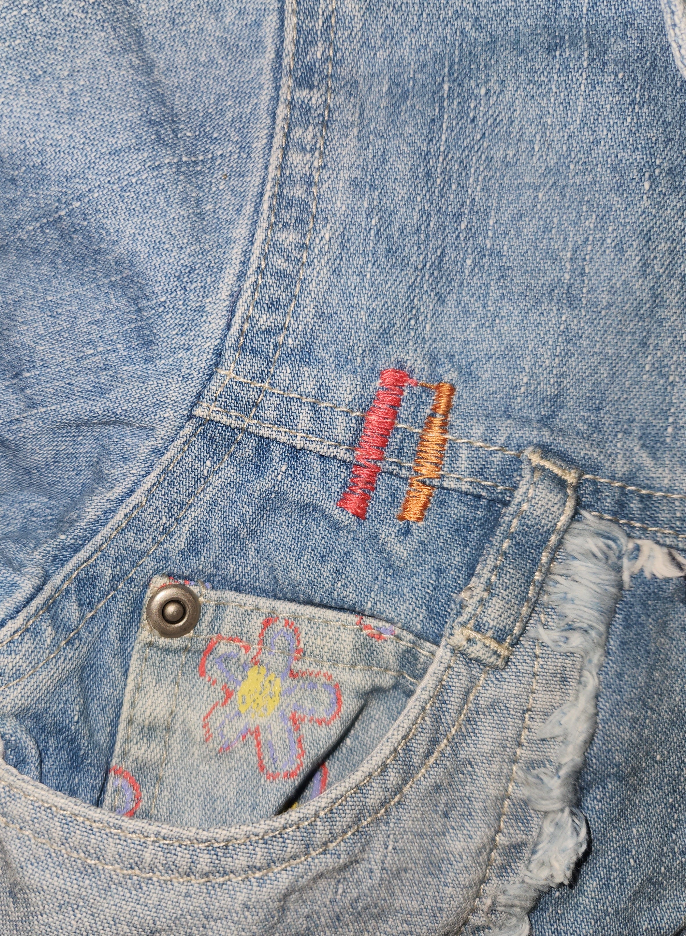 Veste en jean souple Kid Wapi