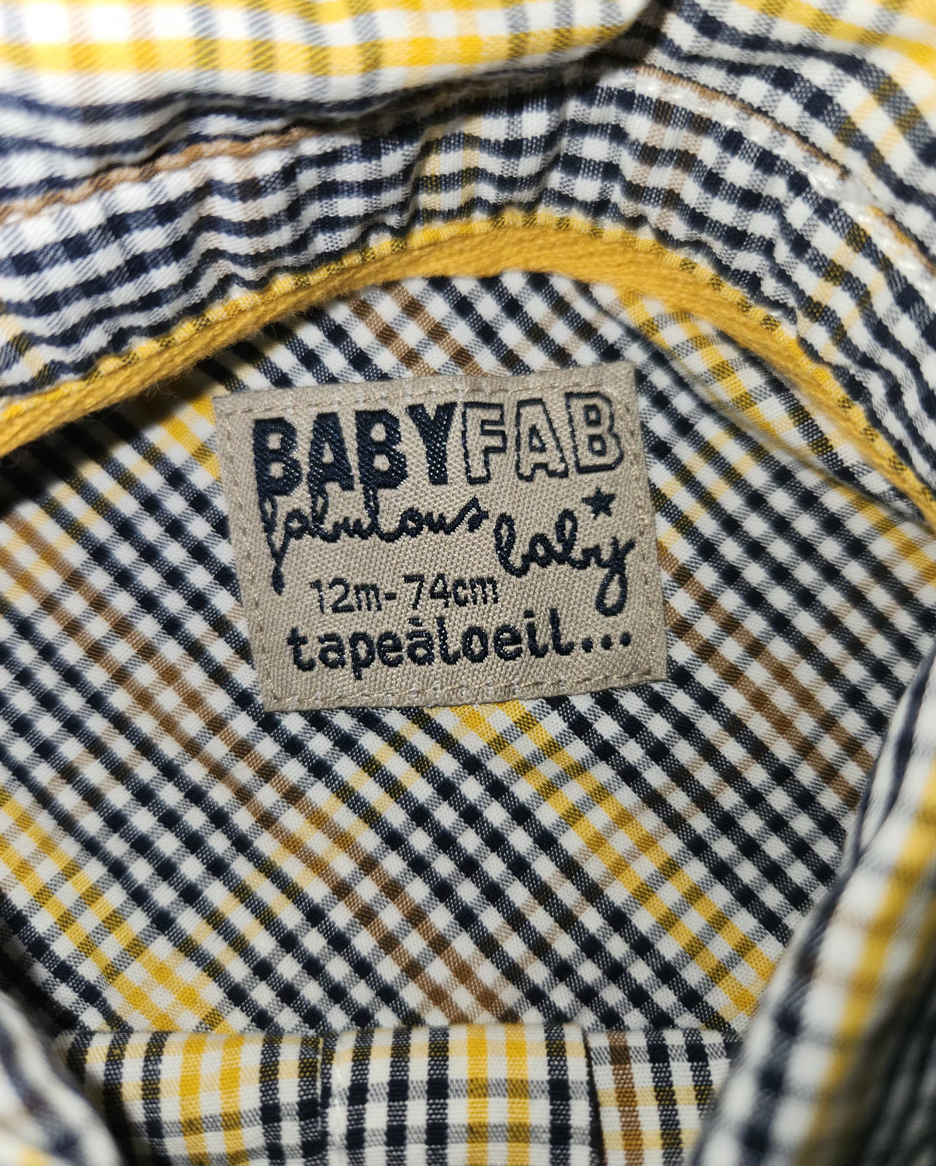 Chemise manches longues Tape à l'œil