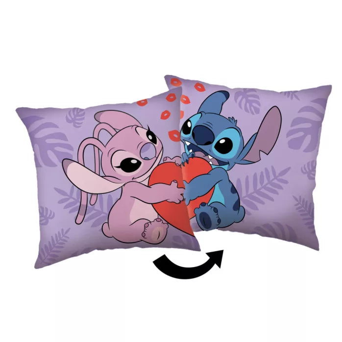 Coussin décoratif Angel et Stitch Disney