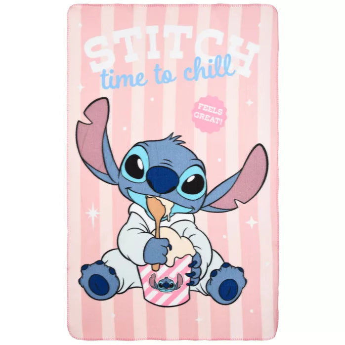Couverture polaire Stitch Disney