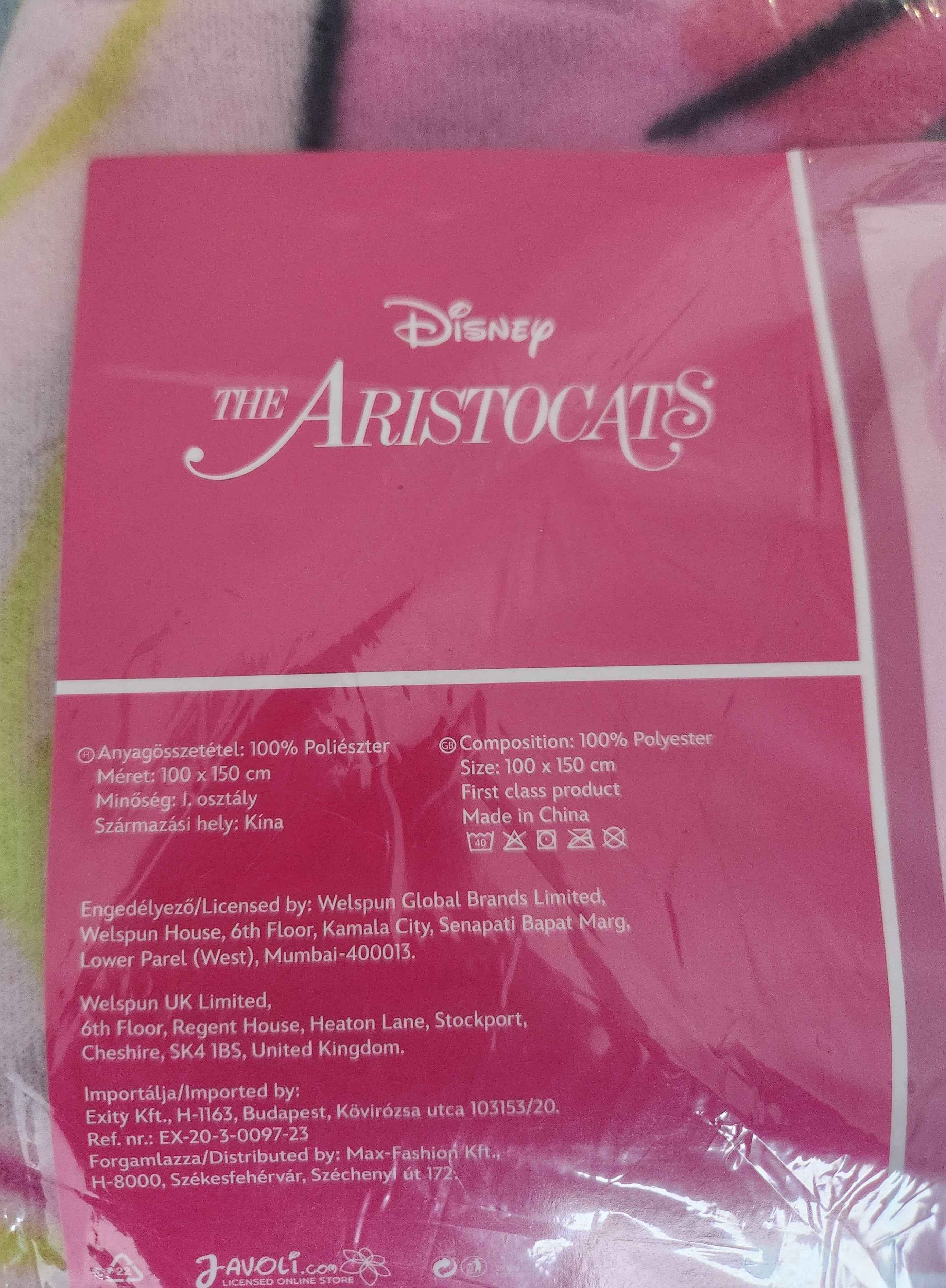 Couverture polaire Marie Disney