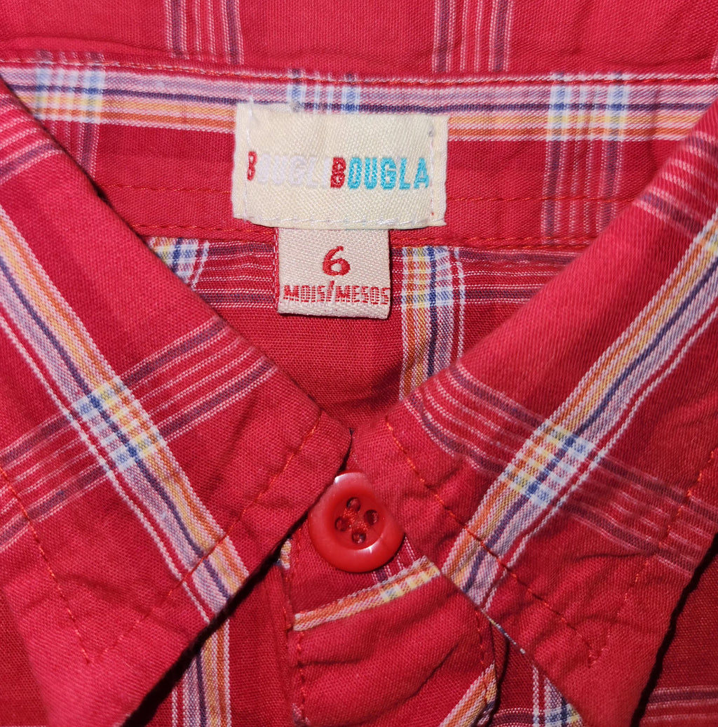 Chemise manches longues rayée Bougli Bougla