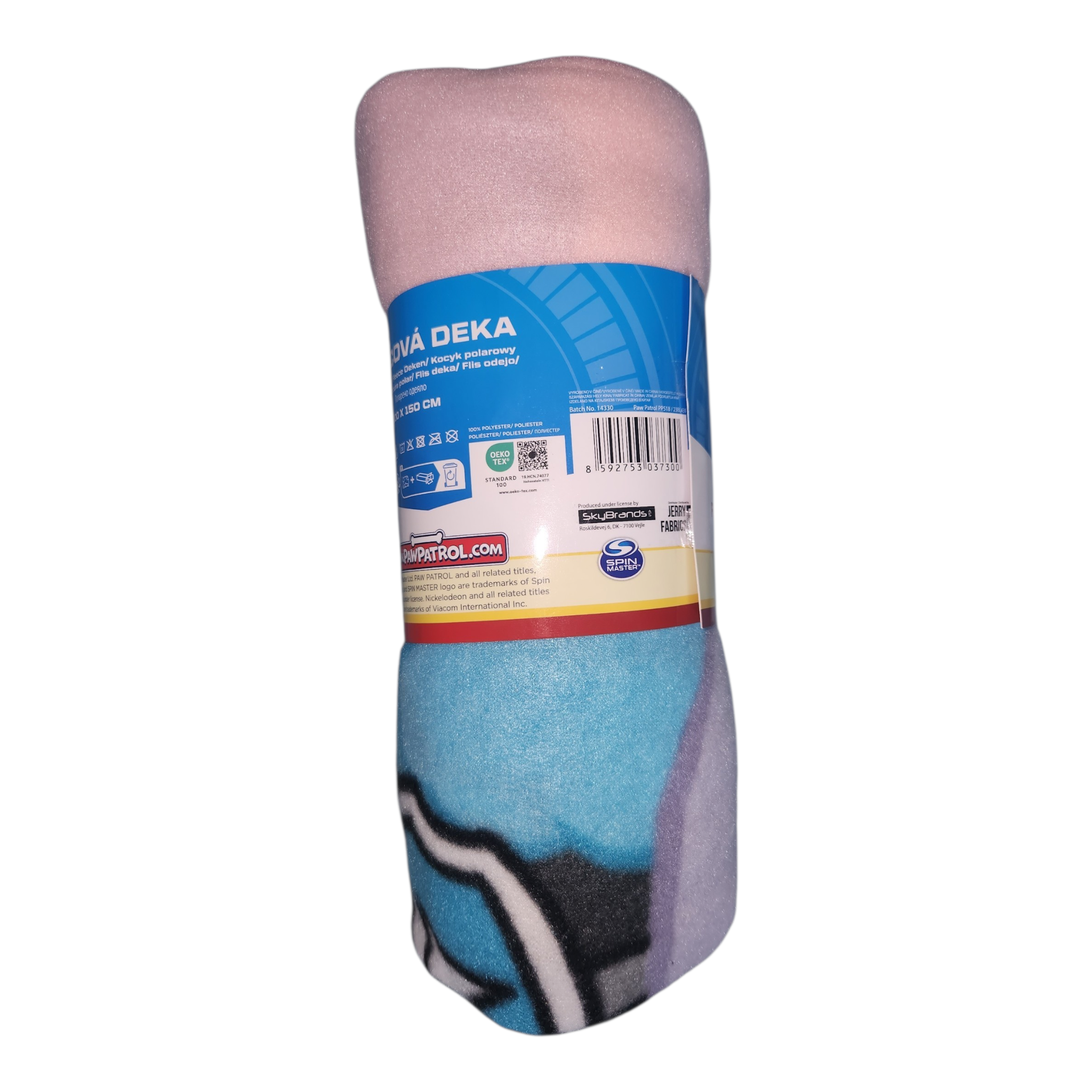 Couverture polaire Pat' Patrouille