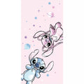 Toalla de playa/toalla de baño de Disney Stitch y Angel